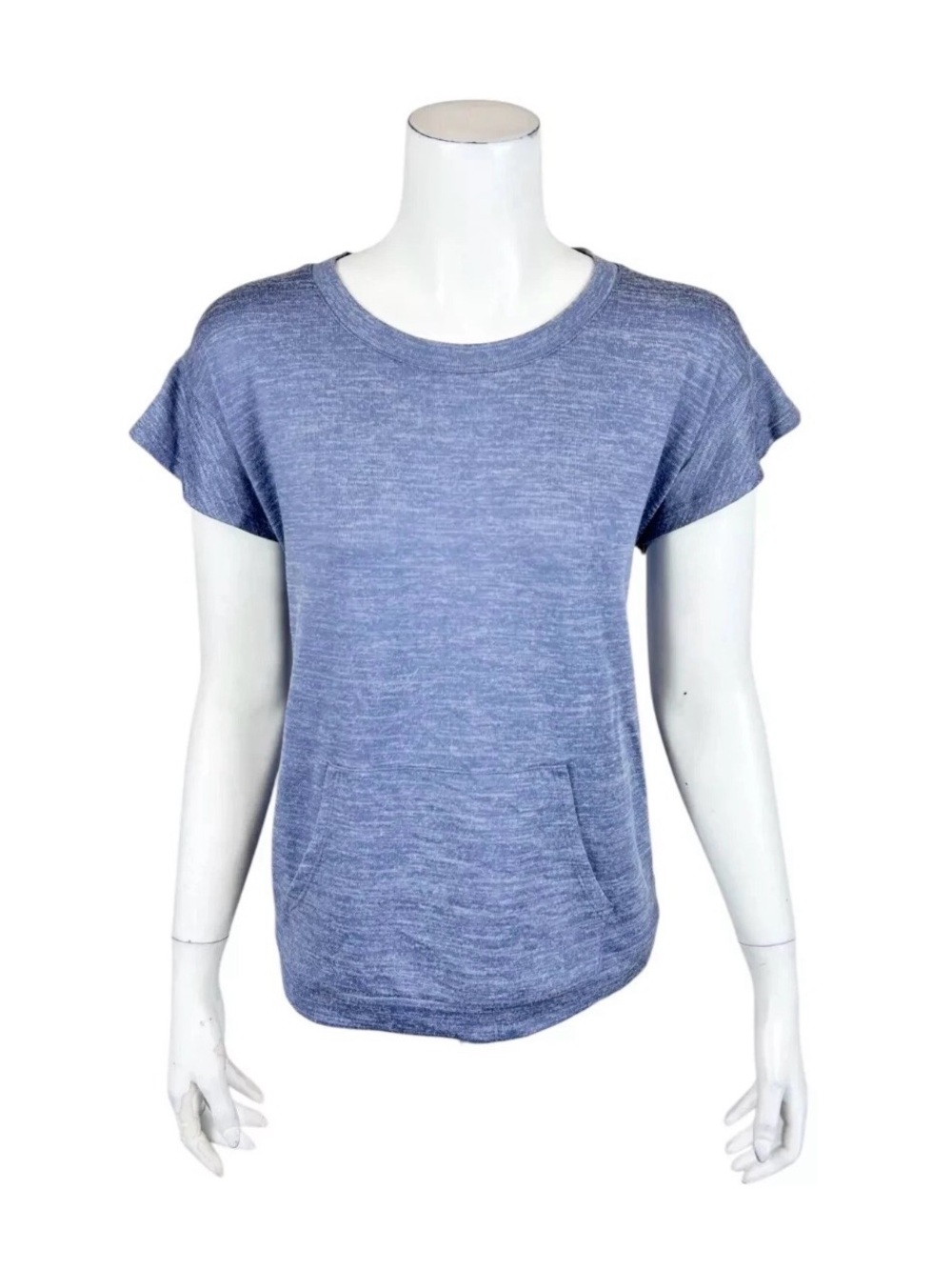 NWOT Koolaburra by UGG Women's Light Weight Oversized Ruffle Top L Blue
